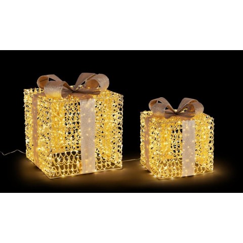 SET2 PACCO REGALO ZOE ORO MICROLED CL